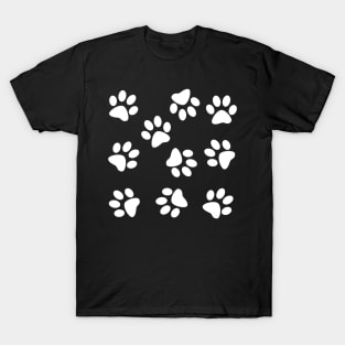 Cute Little Paws - Pattern Design 3 T-Shirt